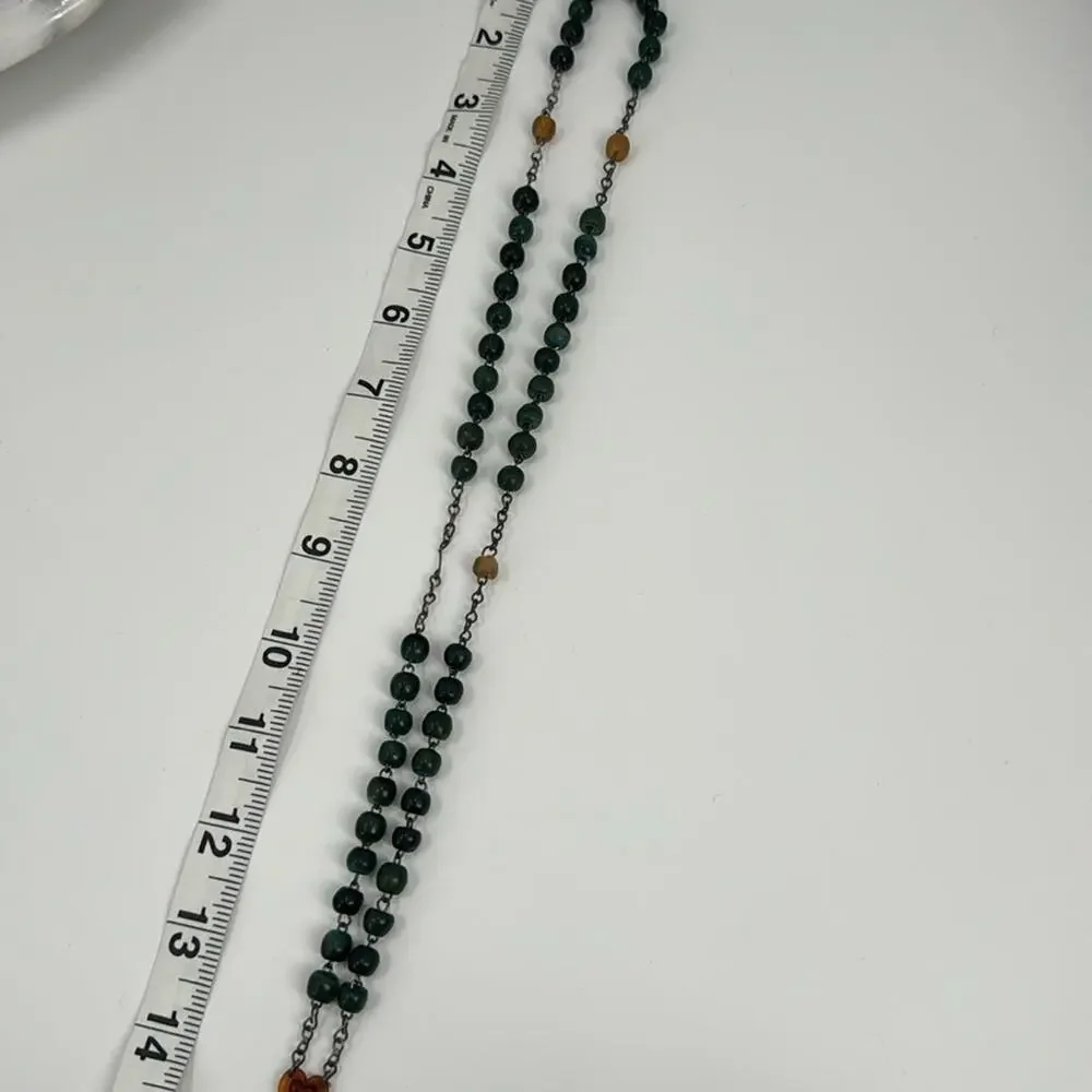 Vintage 1950s plastic/ horn rosary
